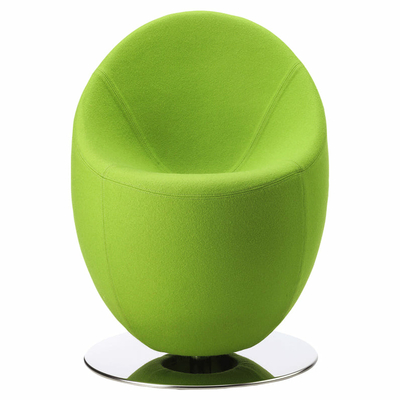 fauteuil design pivotant pop art pour salle d'exposition