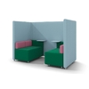 Espace dattente CONFIDENT6 - 6 assises 240x240cm