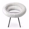 Chaise rembourrée DOUGHNUTS pieds style Pop Art 74cm
