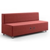 Banquette connectée 2 et 3 places GINKO dossier au choix - HUB Wifi usb prise