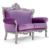 Canapé baroque 2 à 4 places LOUIS XV - 160 à 255cm
