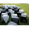 pouf forme dent dentiste