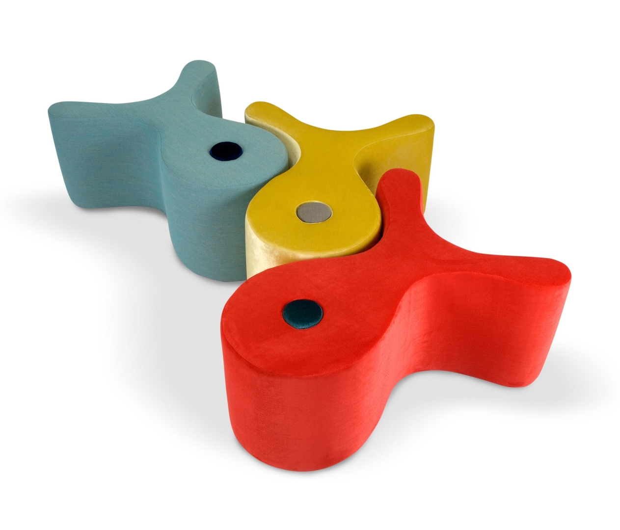 pouf forme poisson design