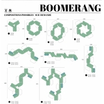 banc boomerang design borne centrale espace lounge entreprise