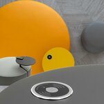 chargeur pouf connecte