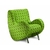 Fauteuil design LEONARDO pour salle d'attente - 75cm