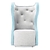 Fauteuil blanc design rembourré BAXER pour Boutique Luxe