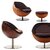 fauteuil football soccer vintage