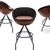 tabouret de bar football soccer vintage