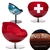 fauteuil ball chair personnalisable
