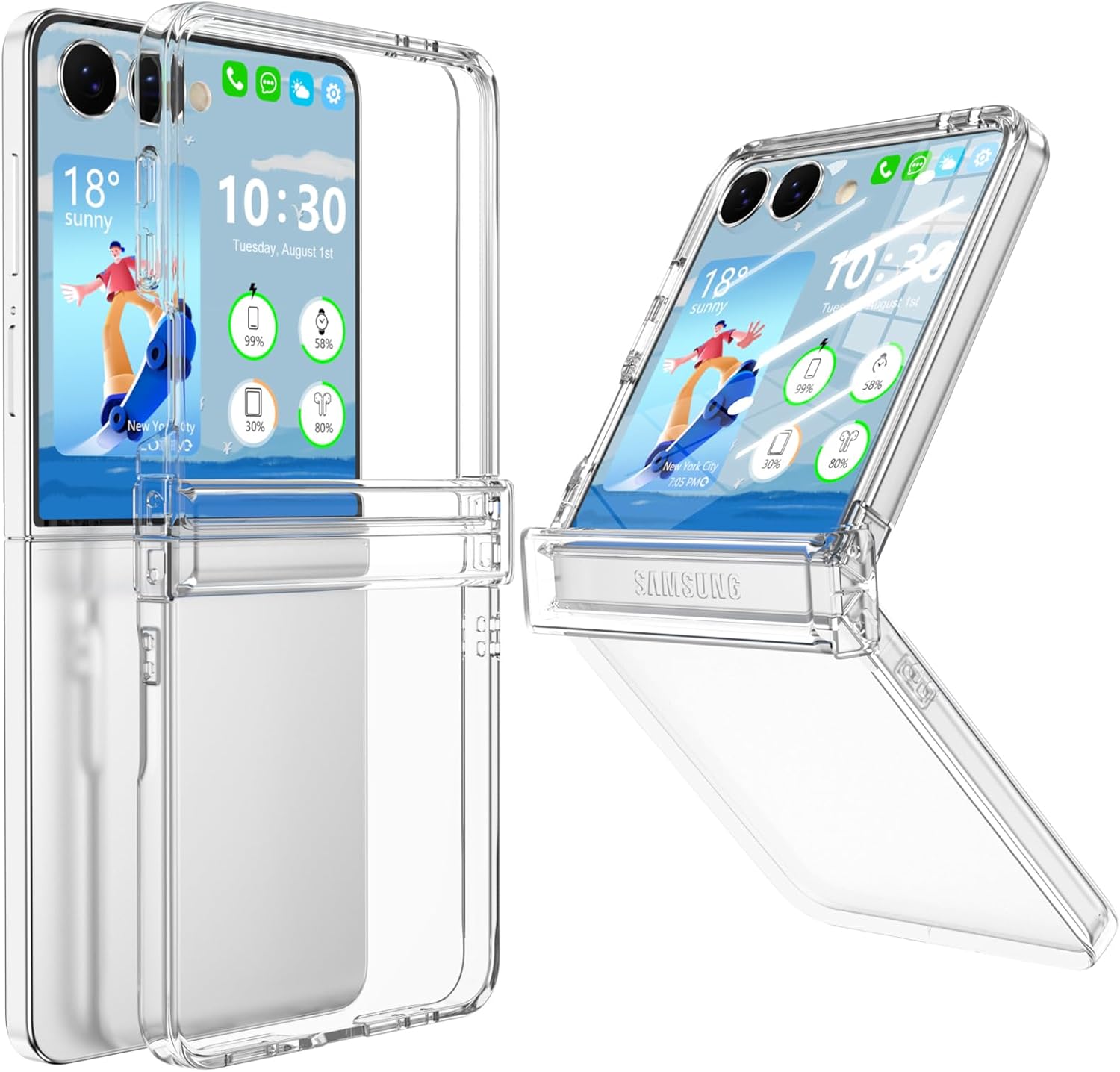 coque-transparente-pour-samsung-z-flip-7-little-boutik