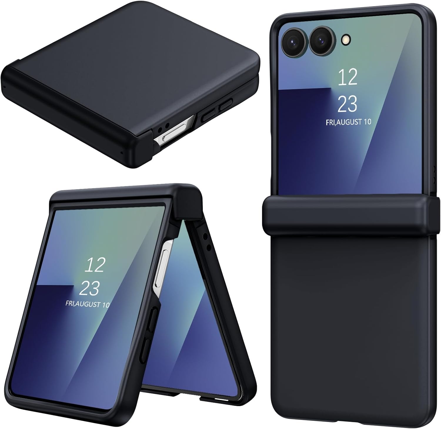 coque-noir-pour-samsung-z-flip-7-little-boutik