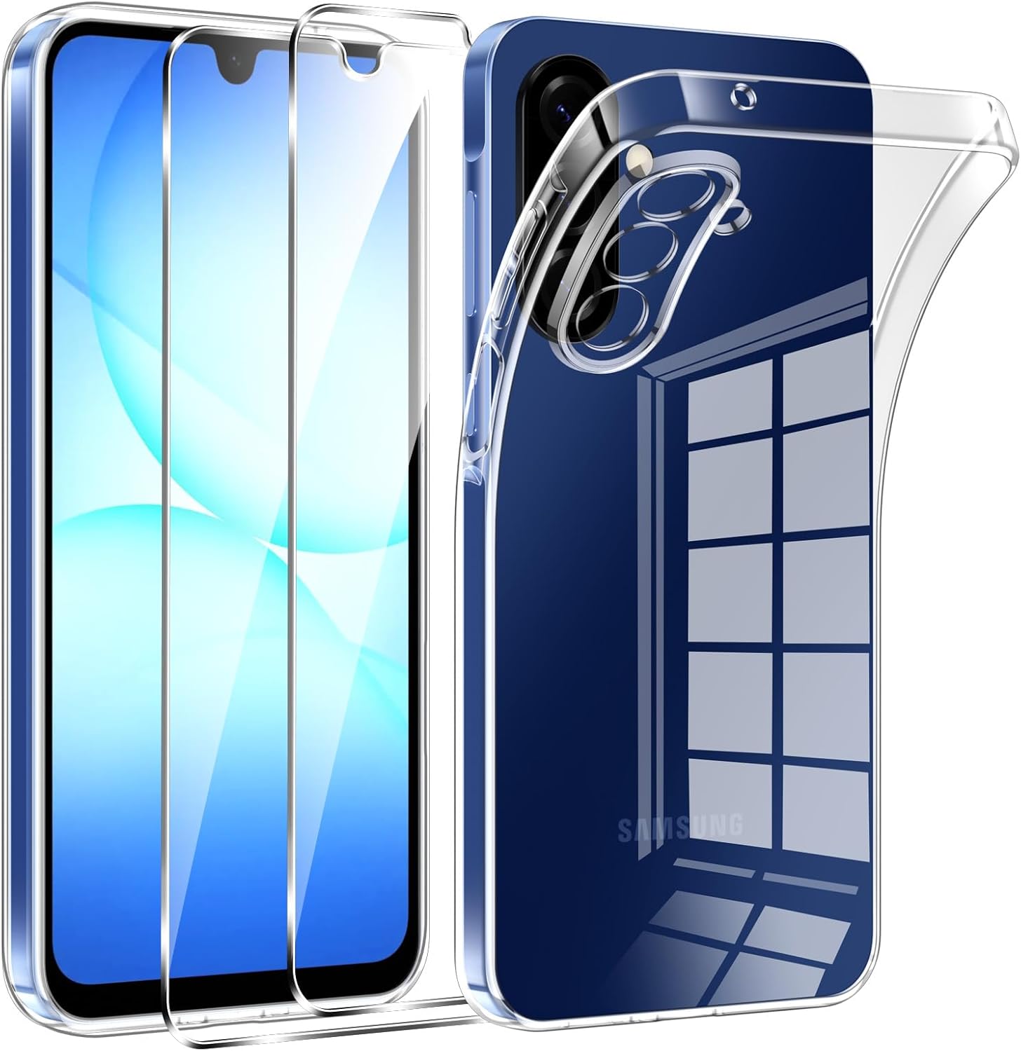 coque-silicone-transparente-verre-trempe-x2-pour-samsung-a17-little-boutik