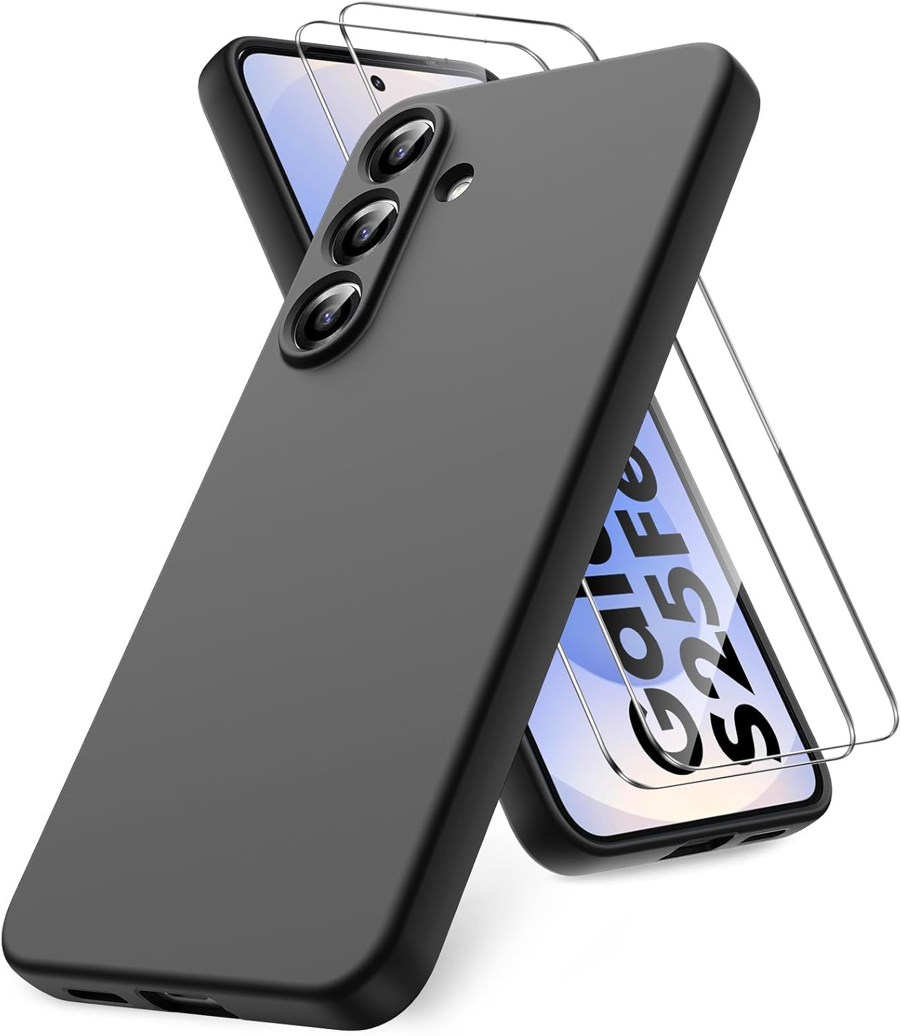 coque-silicone-noir-verre-trempe-x2-pour-samsung-s25-fe-little-boutik
