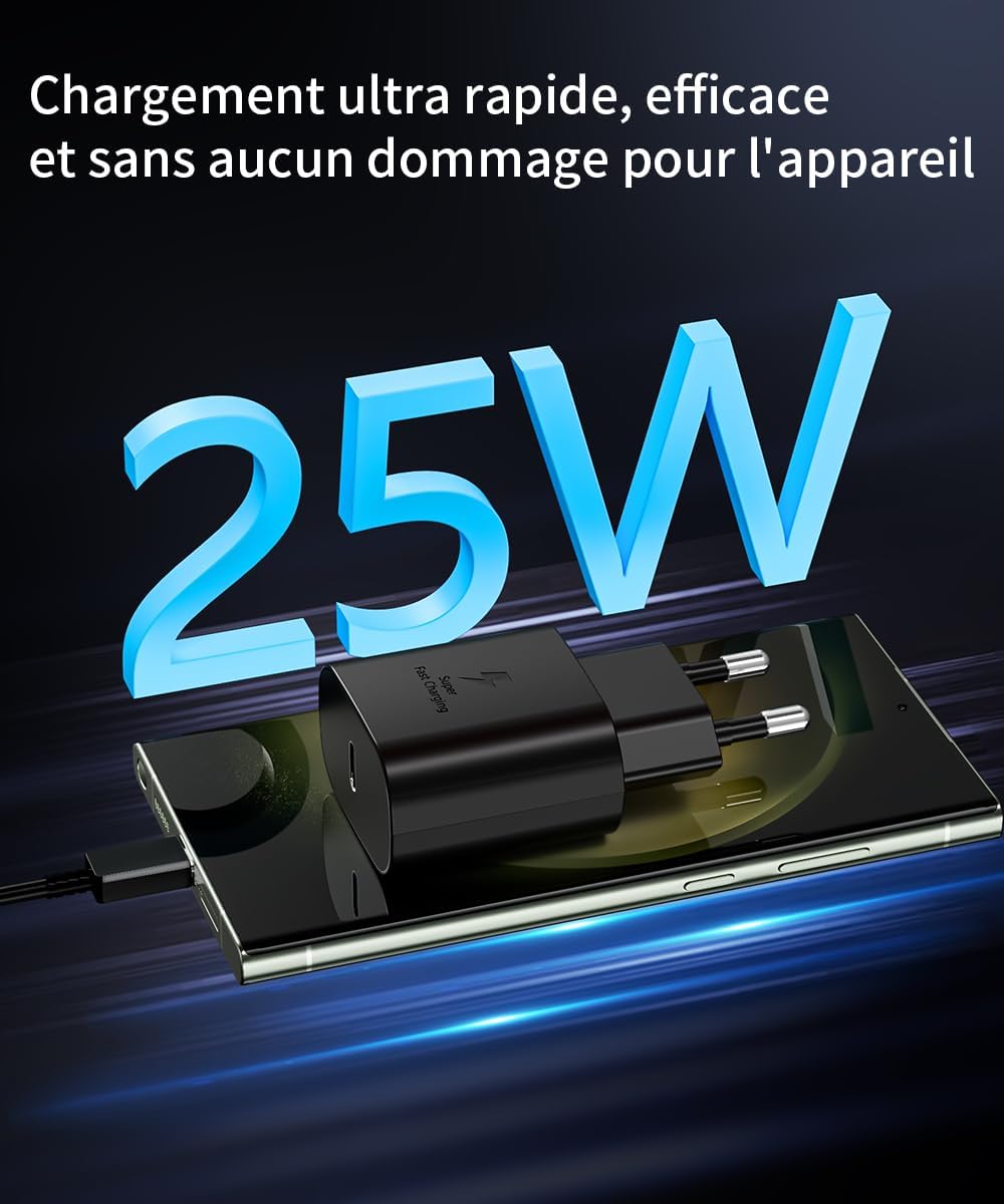 chargeur-rapide-25w-noir-fast-charge-little-boutik