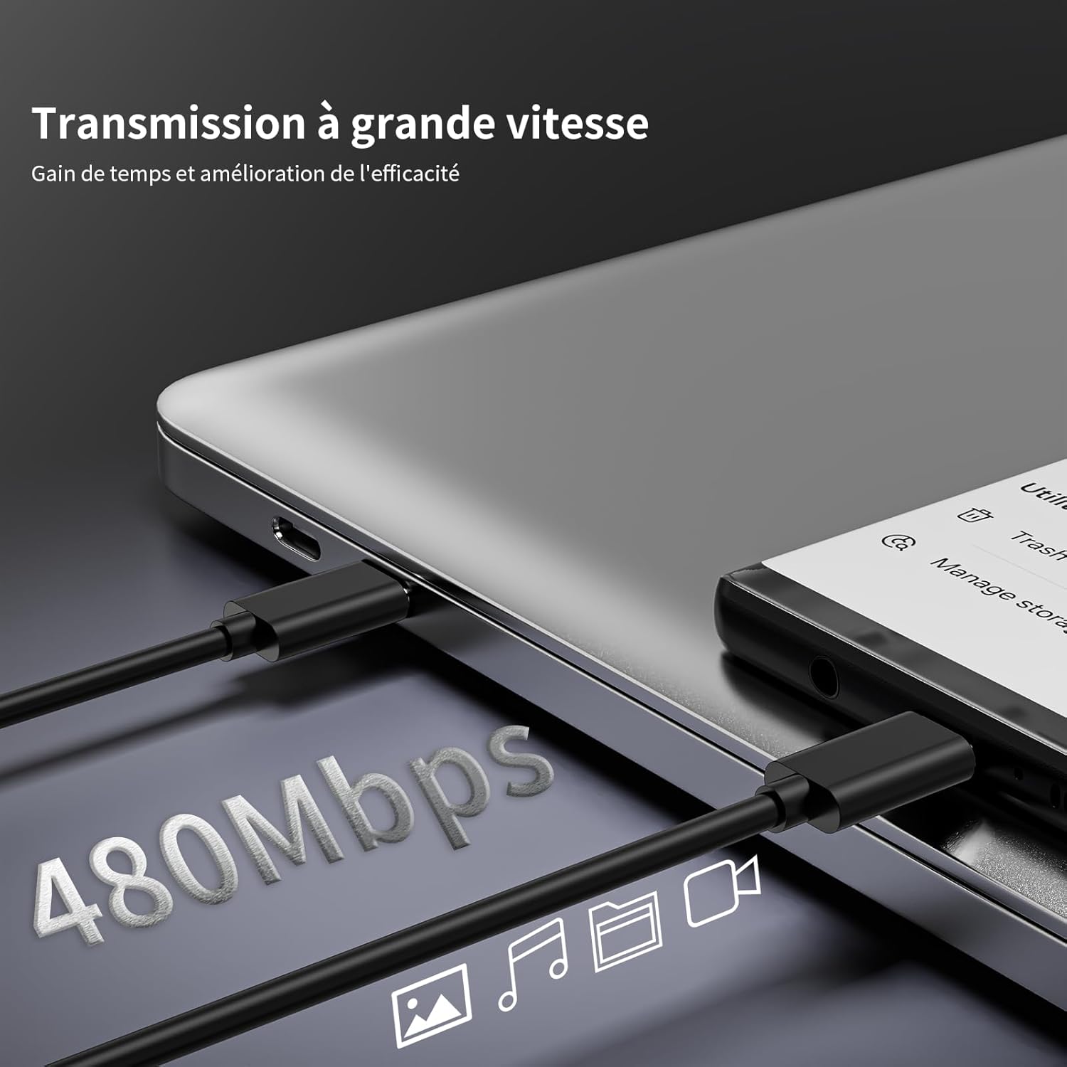 chargeur-type-c-25w-noir-fast-charge-rapide-little-boutik