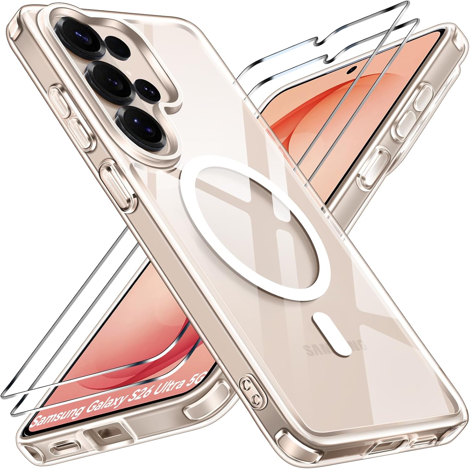 coque-silicone-transparente-magsafe-2x-verres-trempes-pour-samsung-glaxy-s26-ultra-little-boutik
