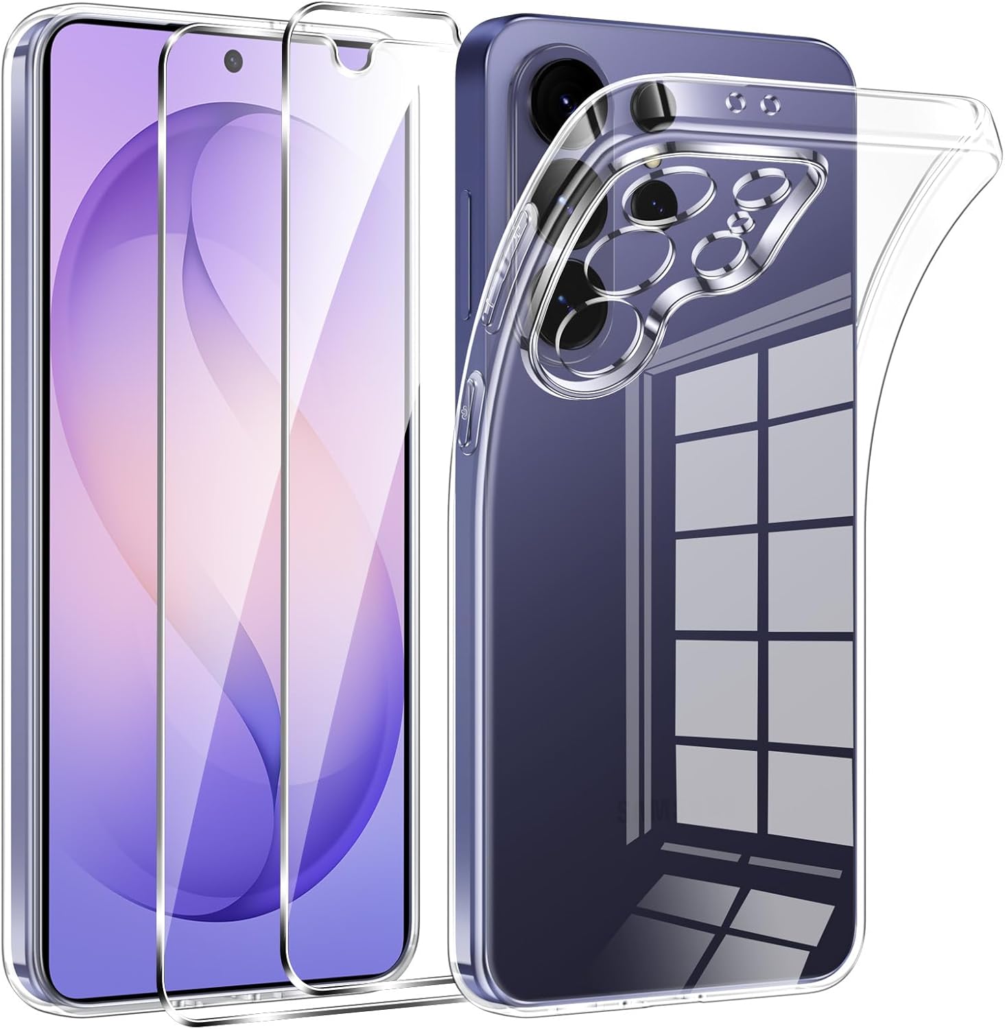 coque-silicone-transparente-2x-verres-trempes-pour-samsung-glaxy-s26-ultra-little-boutik