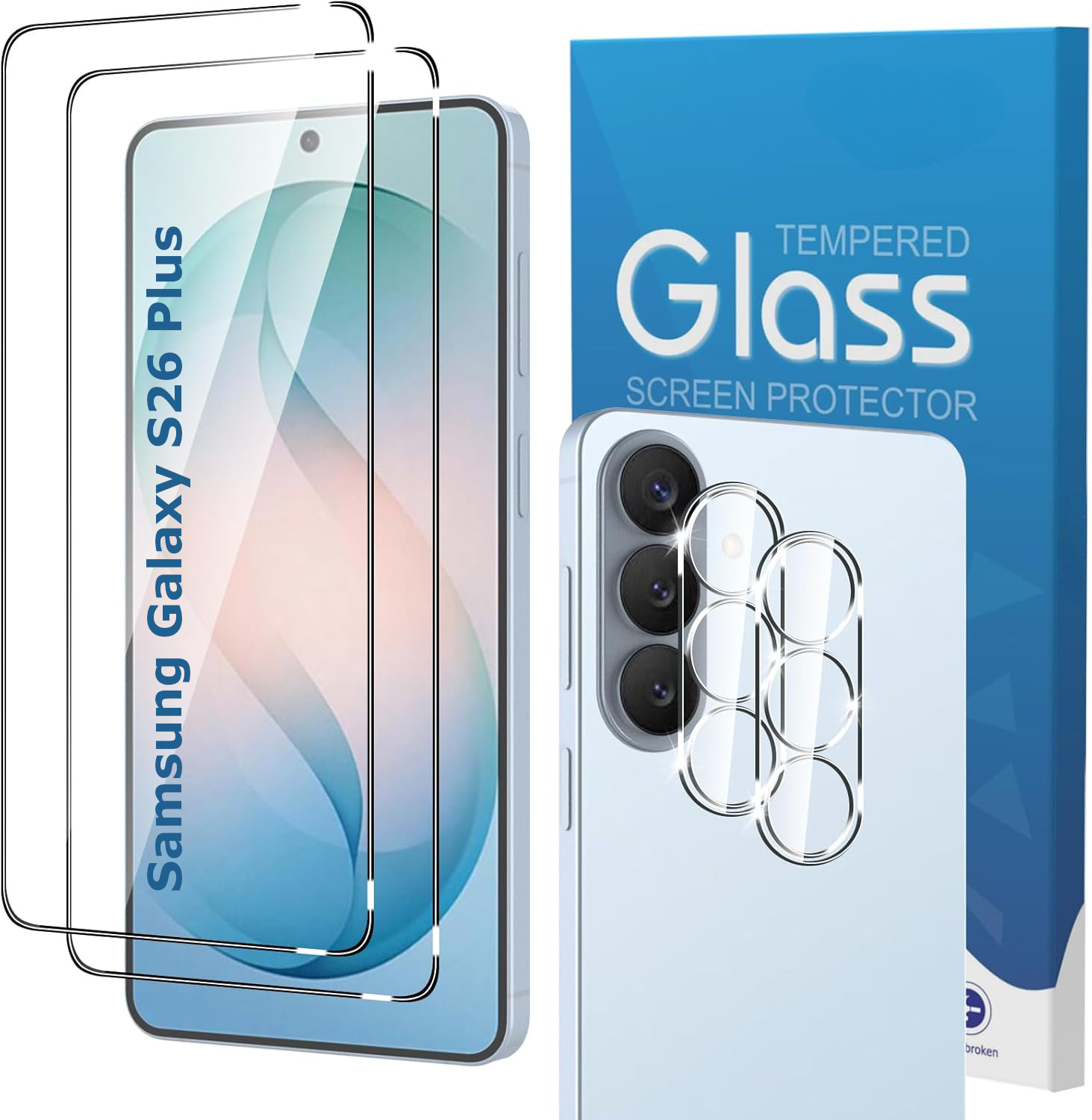 pack-verre-trempe-avant-camera-arriere-x2-pour samsung-galaxy-s26-plus-little-boutik