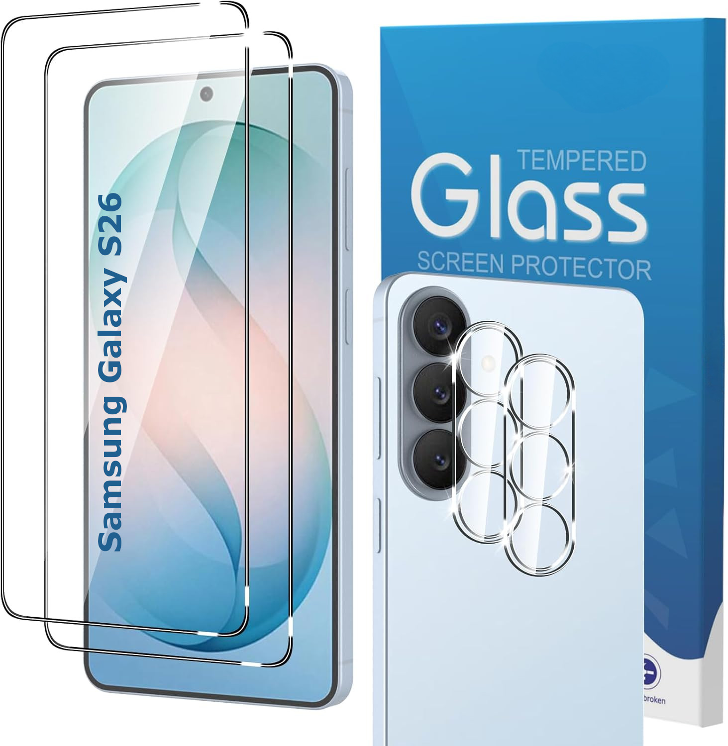 pack-verre-trempe-avant-camera-arriere-x2-pour samsung-galaxy-s26-little-boutik