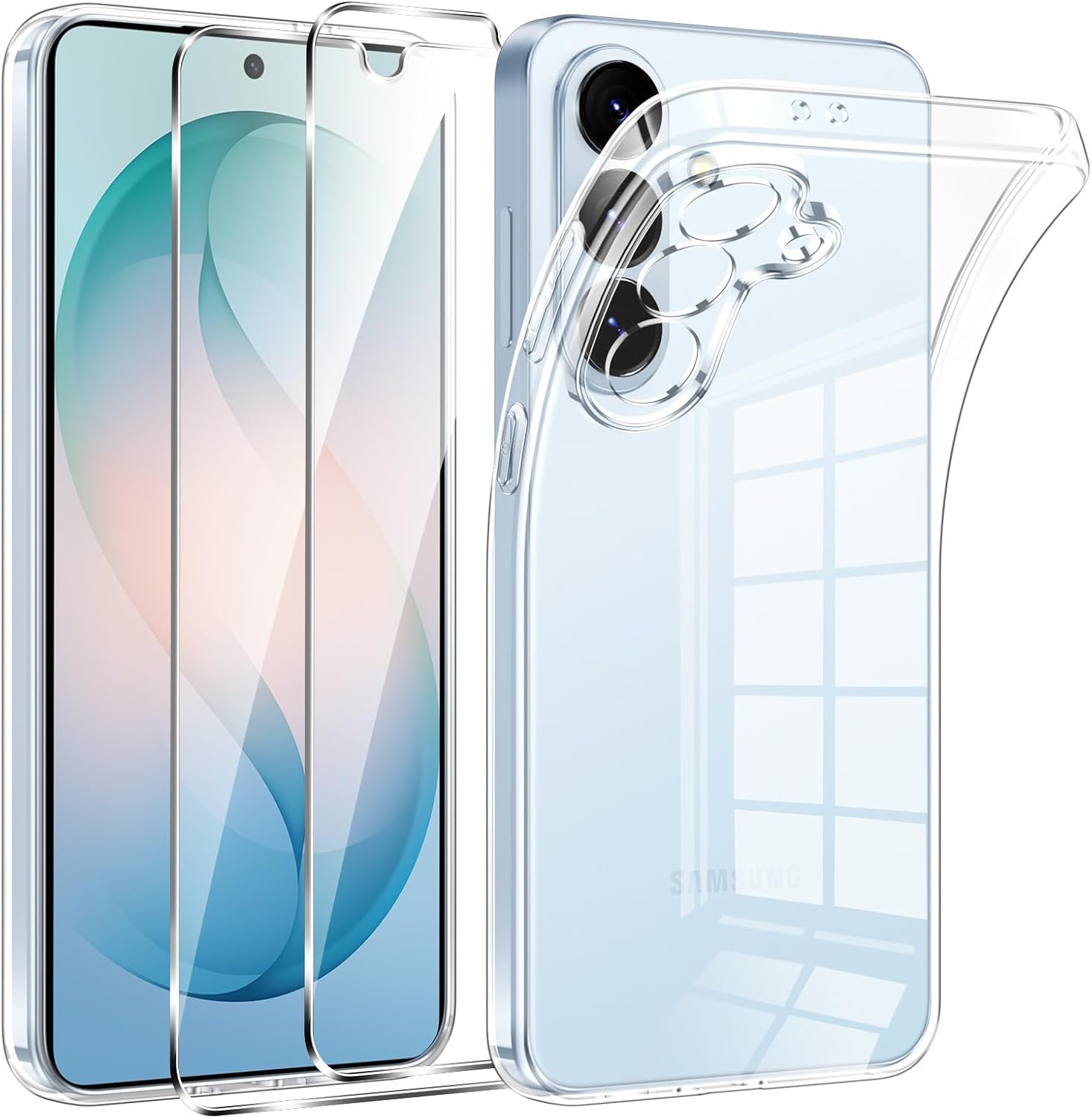 coque-silicone-transparente-2x-verres-trempes-pour-samsung-glaxy-s26-little-boutik