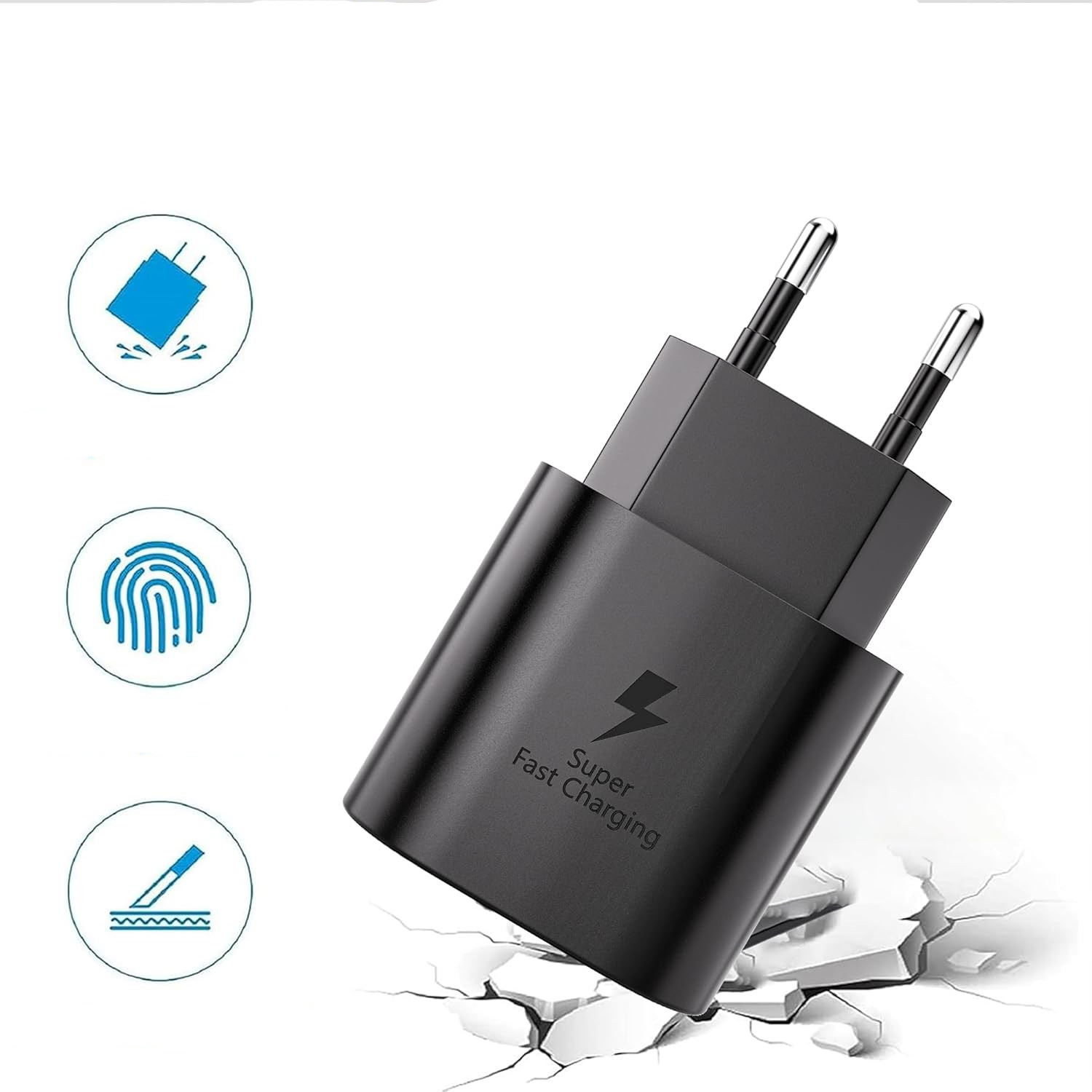 chargeur-25w-type-c-cables-usb-c-noir