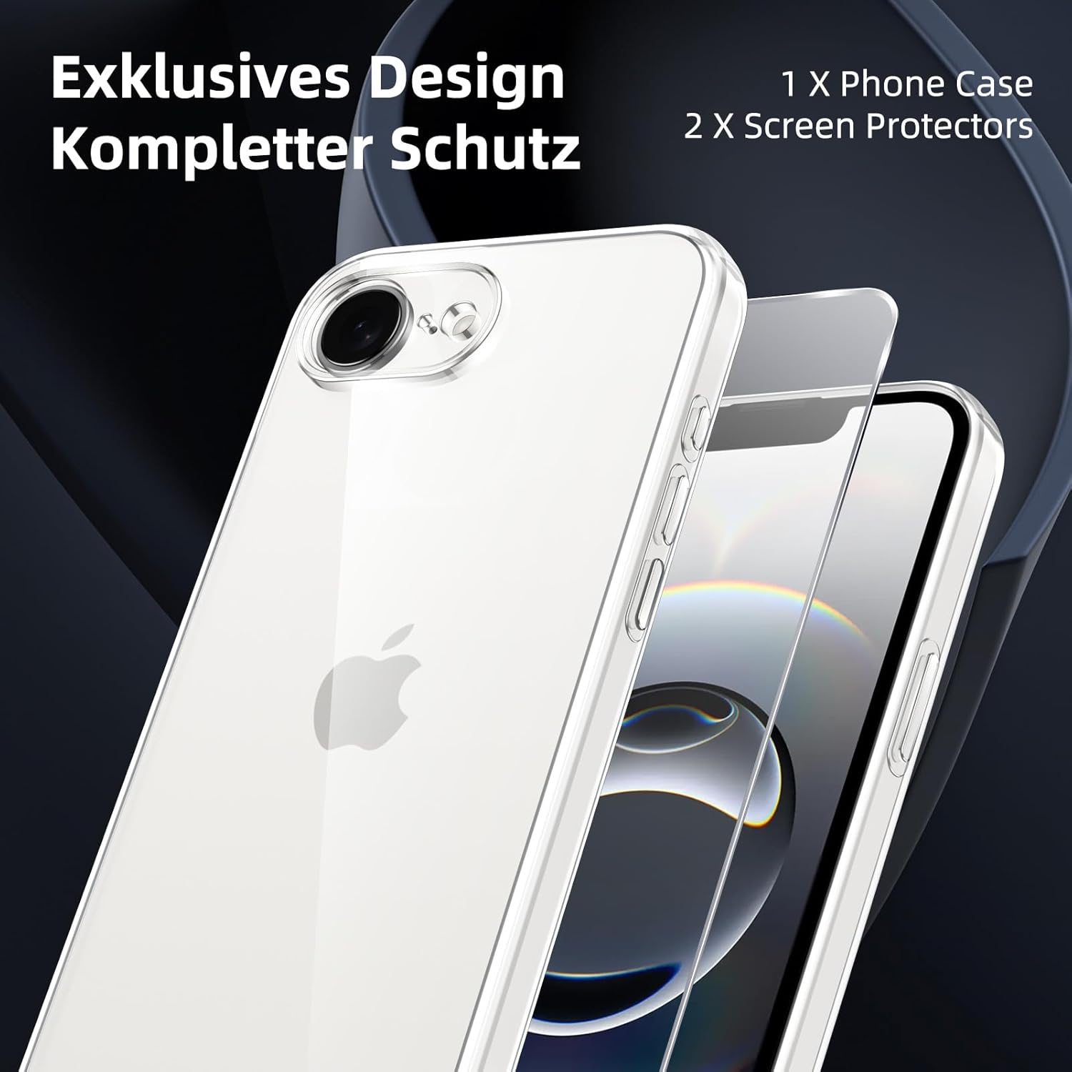 coque-transparente-silicone-2x-verres-trempes-protections-ecrans-pour-iphone-17e-little-boutik