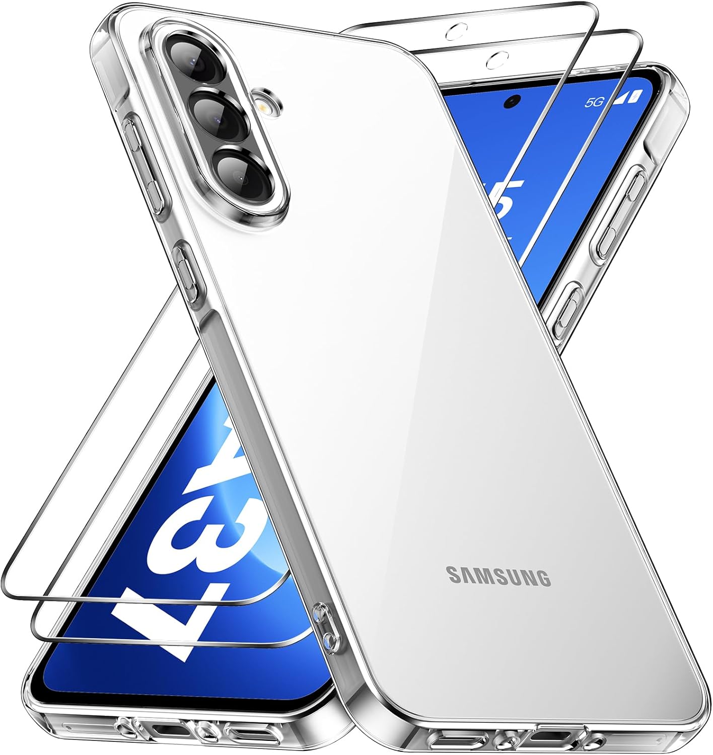 coque-silicone-transparente-2x-verres-trempes-pour-samsung-a37