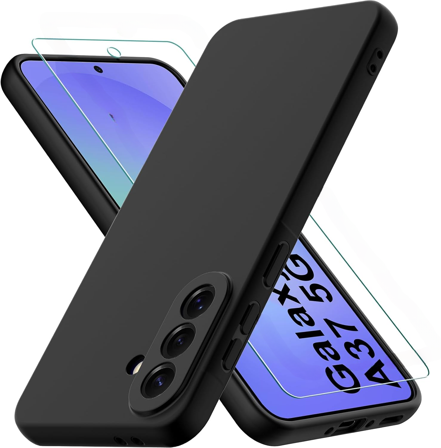 coque-silicone-noir-verre-trempe-pour-samsung-a37