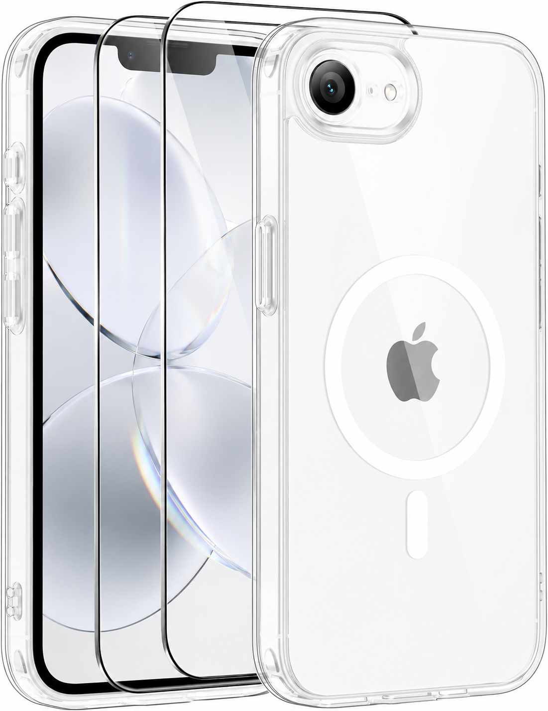 coque-tpu-pc-protection-verre-trempe-ecran-x2-iphone-16e-magsafe-antichoc-little-boutik