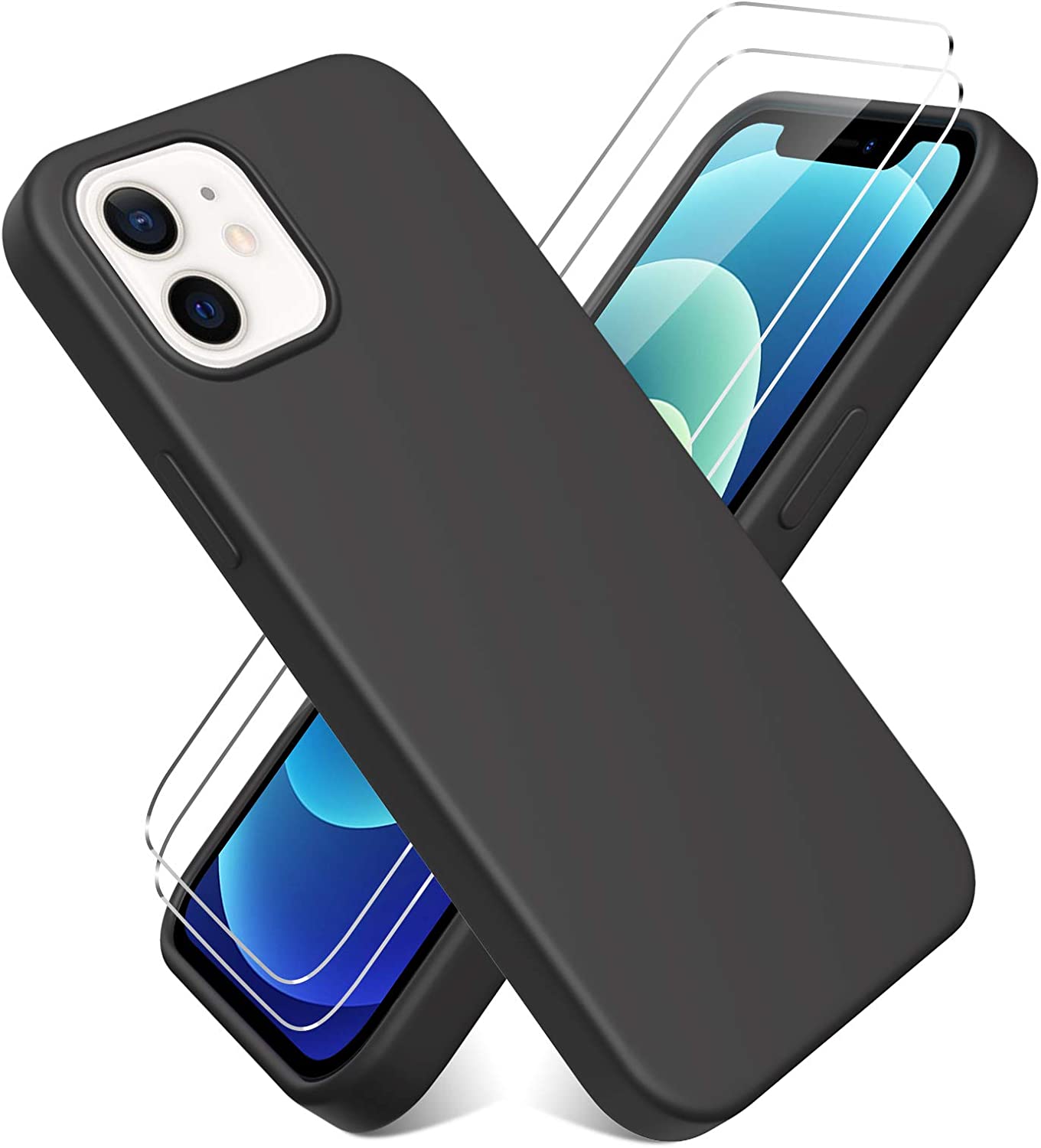 Little Boutik - Coque Silicone Pour iPhone 12 iPhone 12 Pro Couleur Noir Protection  Objectif Appareil Photo Little Boutik Couleur - Coque, étui smartphone -  Rue du Commerce