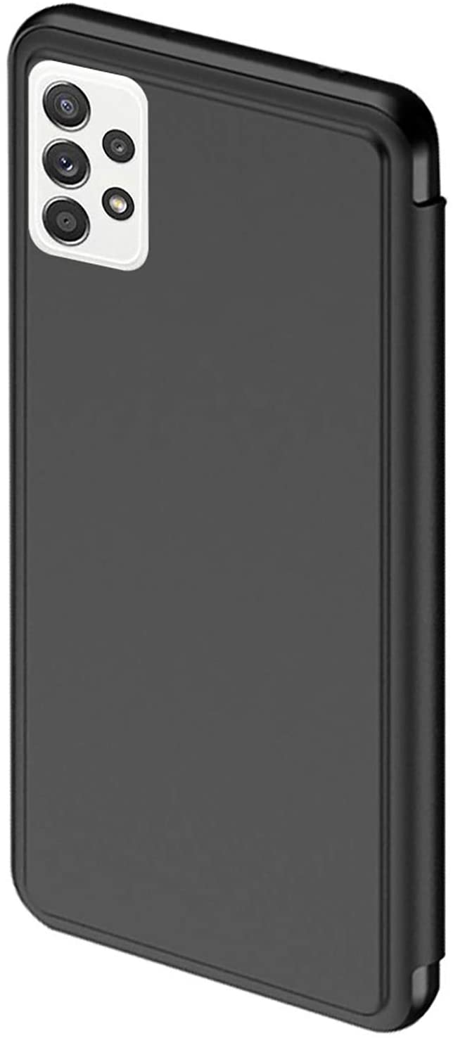 coque-folio-rabat-miroir-samsung-a72-noir-front