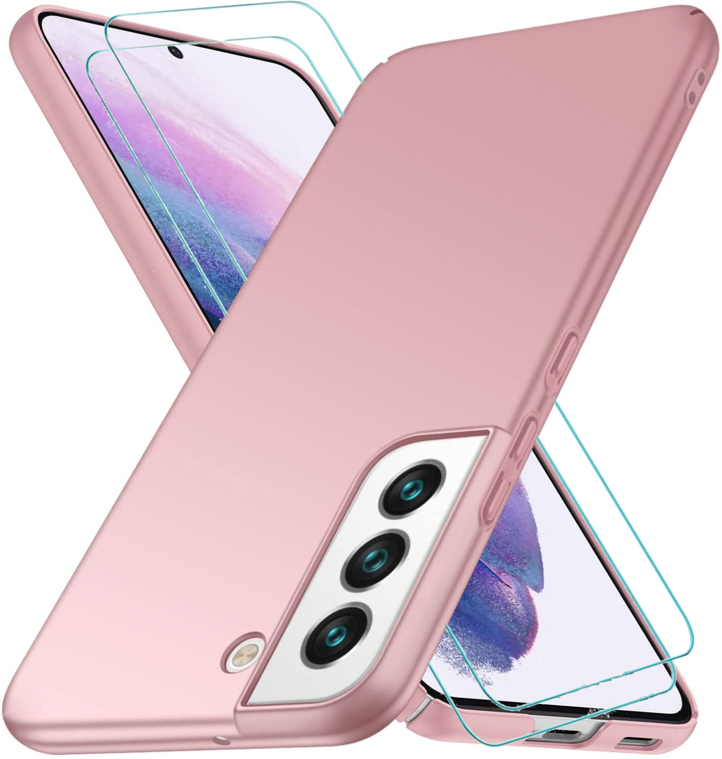 s22-pink-case-silicone-protection-ecran-x2
