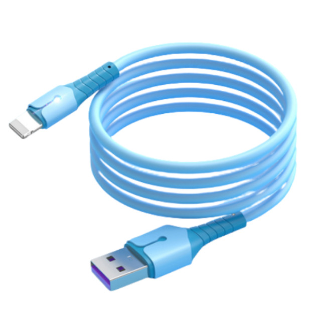 cable-liquide-silicone-iphone-bleu