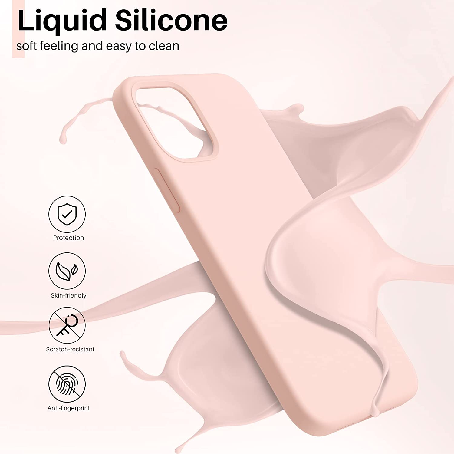 iPhone-12-12pro-rose-coque-silicone