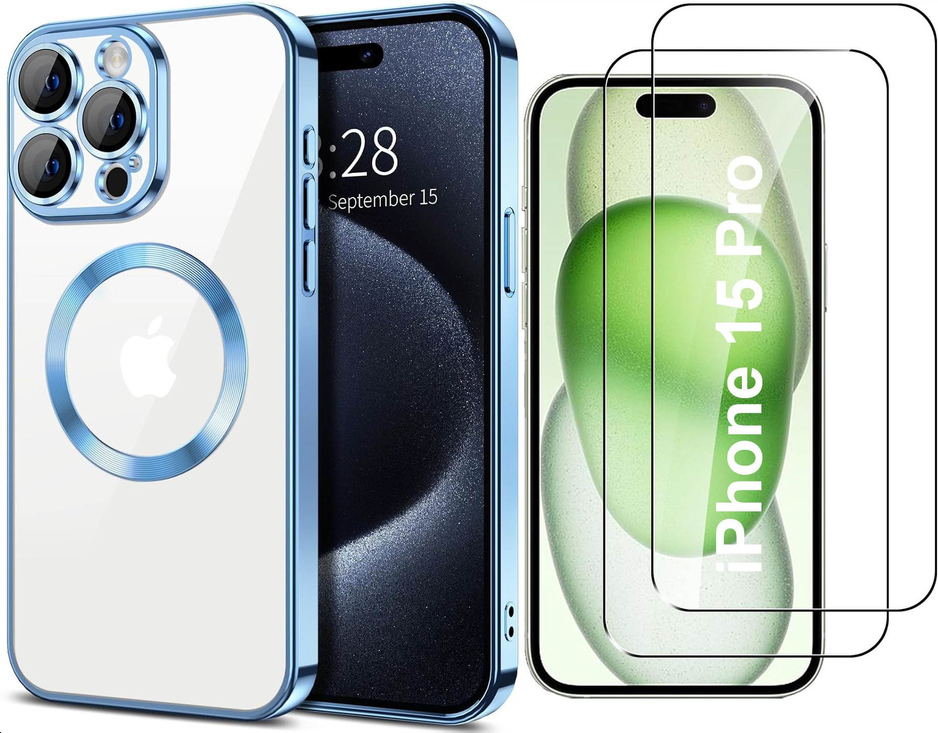 iphone-15-pro-magsafe-blue-case-silicone-glass-x2-little-boutik