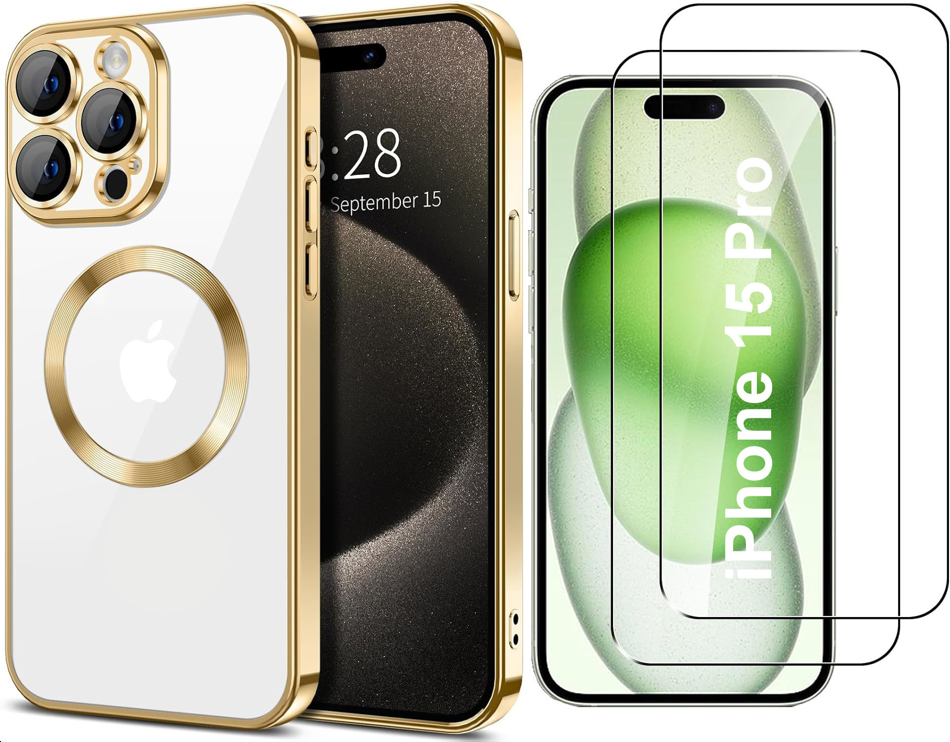 iphone-15-pro-magsafe-gold-case-silicone-glass-x2-little-boutik