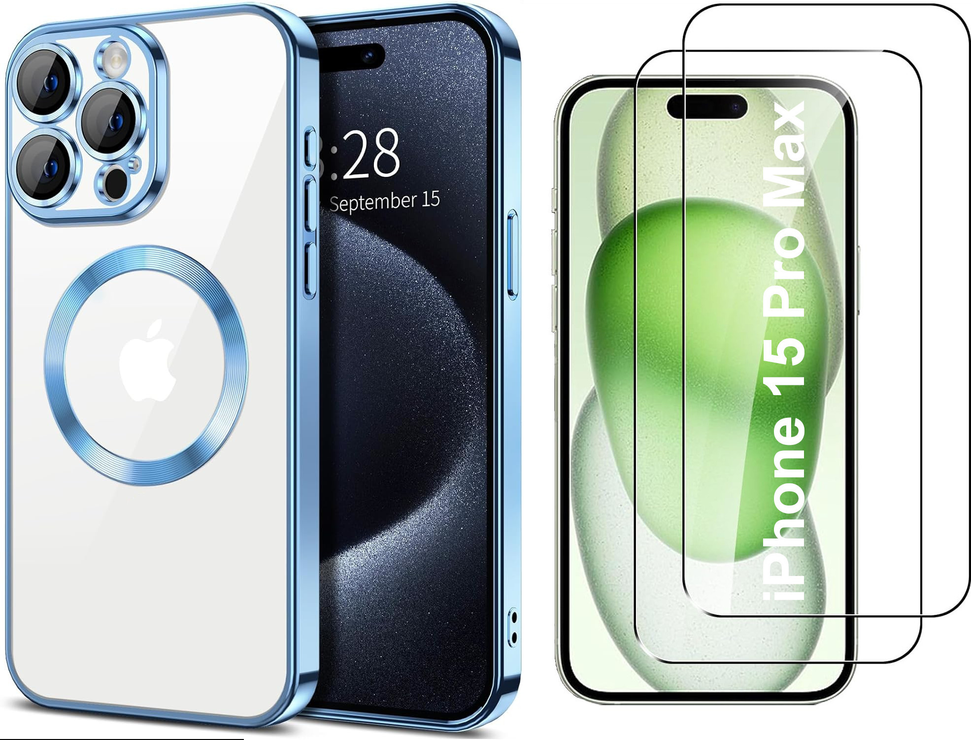 iphone-15-pro-max-magsafe-blue-case-silicone-glass-x2-little-boutik
