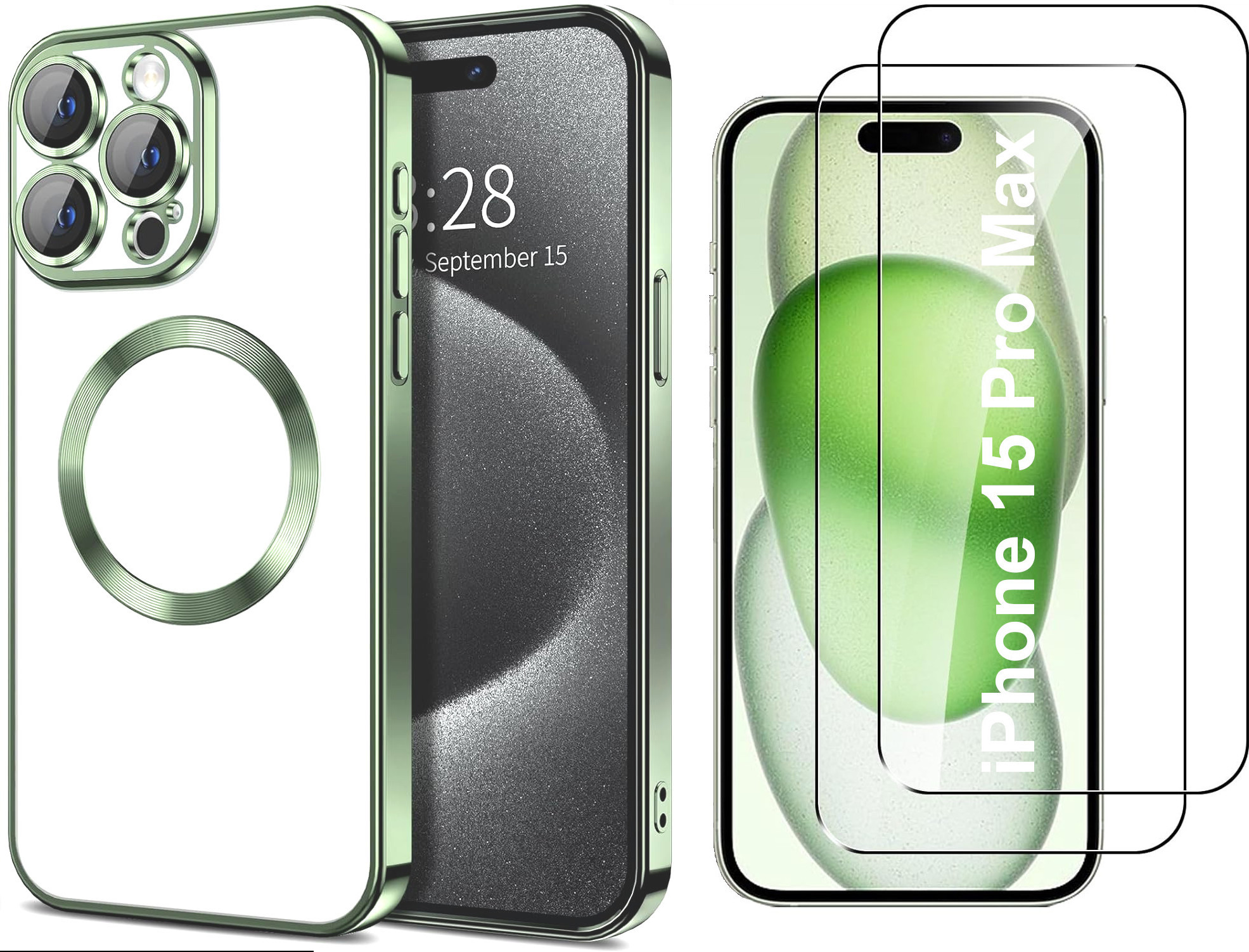 iphone-15-pro-max-magsafe-green-case-silicone-glass-x2-little-boutik