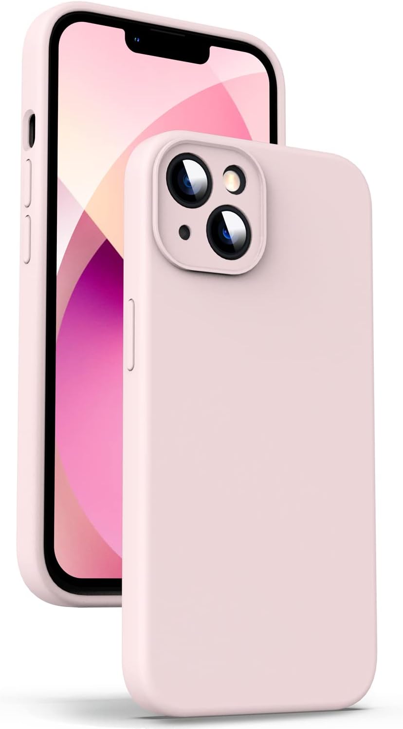 coque-silicone-rose-iphone-13-mini-little-boutik