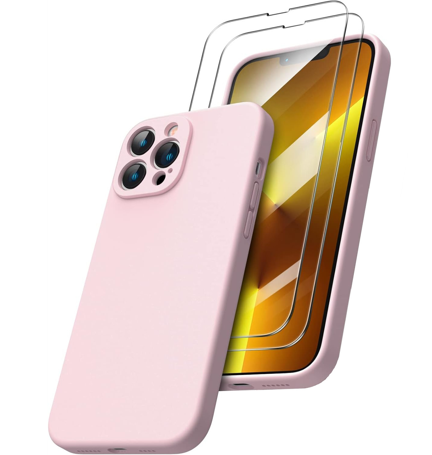 coque-rose-silicone-verre-x2-iphone-13-pro-little-boutik