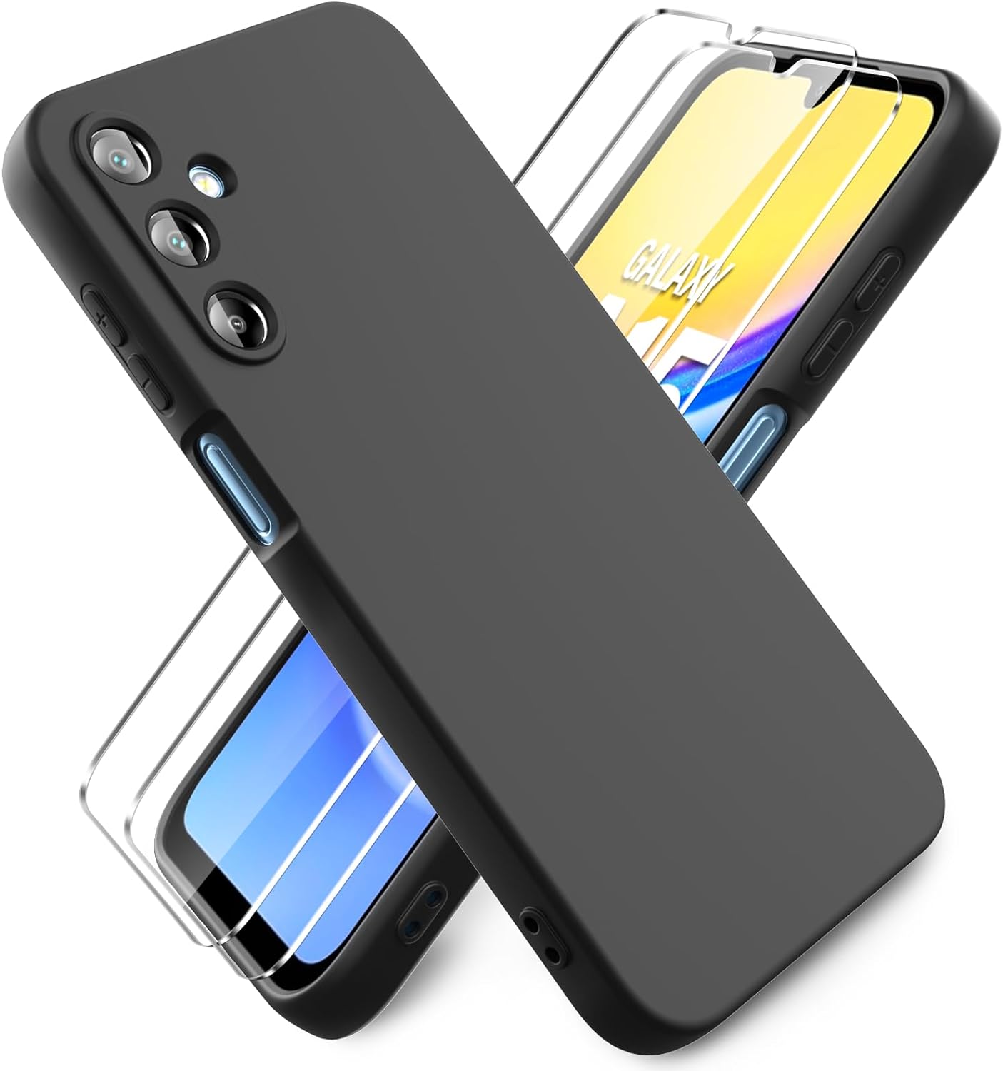 coque-silicone-noir-verre-trempe-protection-ecran-x2-pour-samsung-galaxy-a15-little-boutik