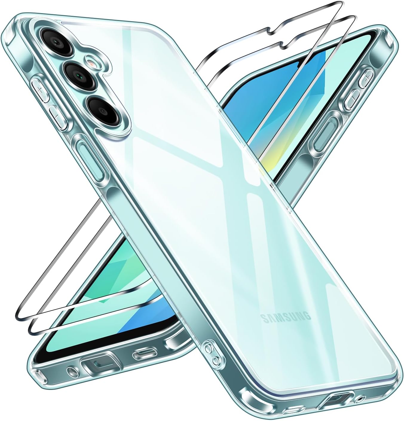 coque-antichoc-transparente-2x-verres-trempes-protection-ecran-pour-samsung-galaxy-a16-little-boutik