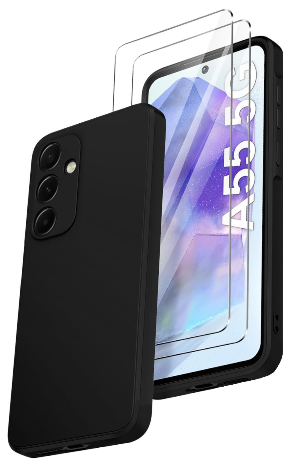 coque-silicone-noir-protection-ecran-x2-pour-samsung-galaxy-a55-little-boutik