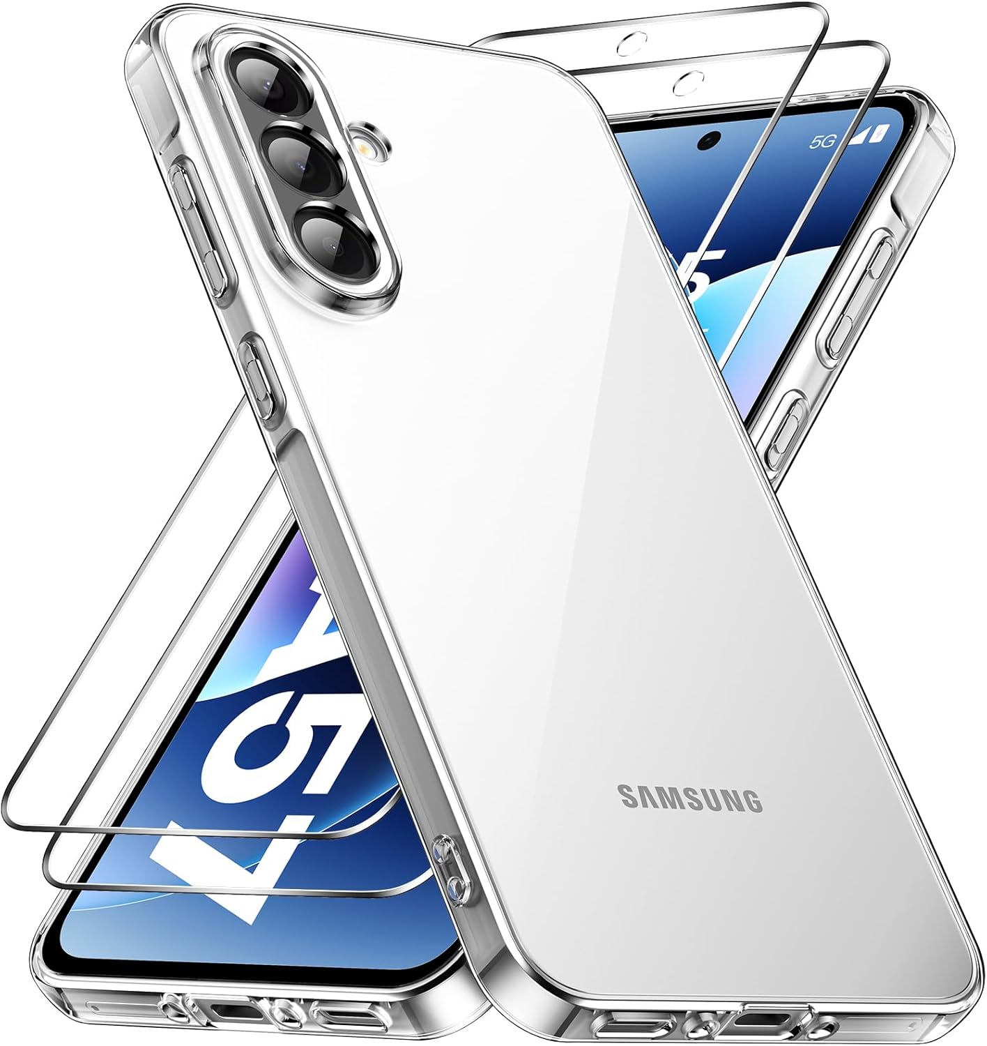 coque-silicone-transparente-verres-trempes-x2-pour-samsung-a57