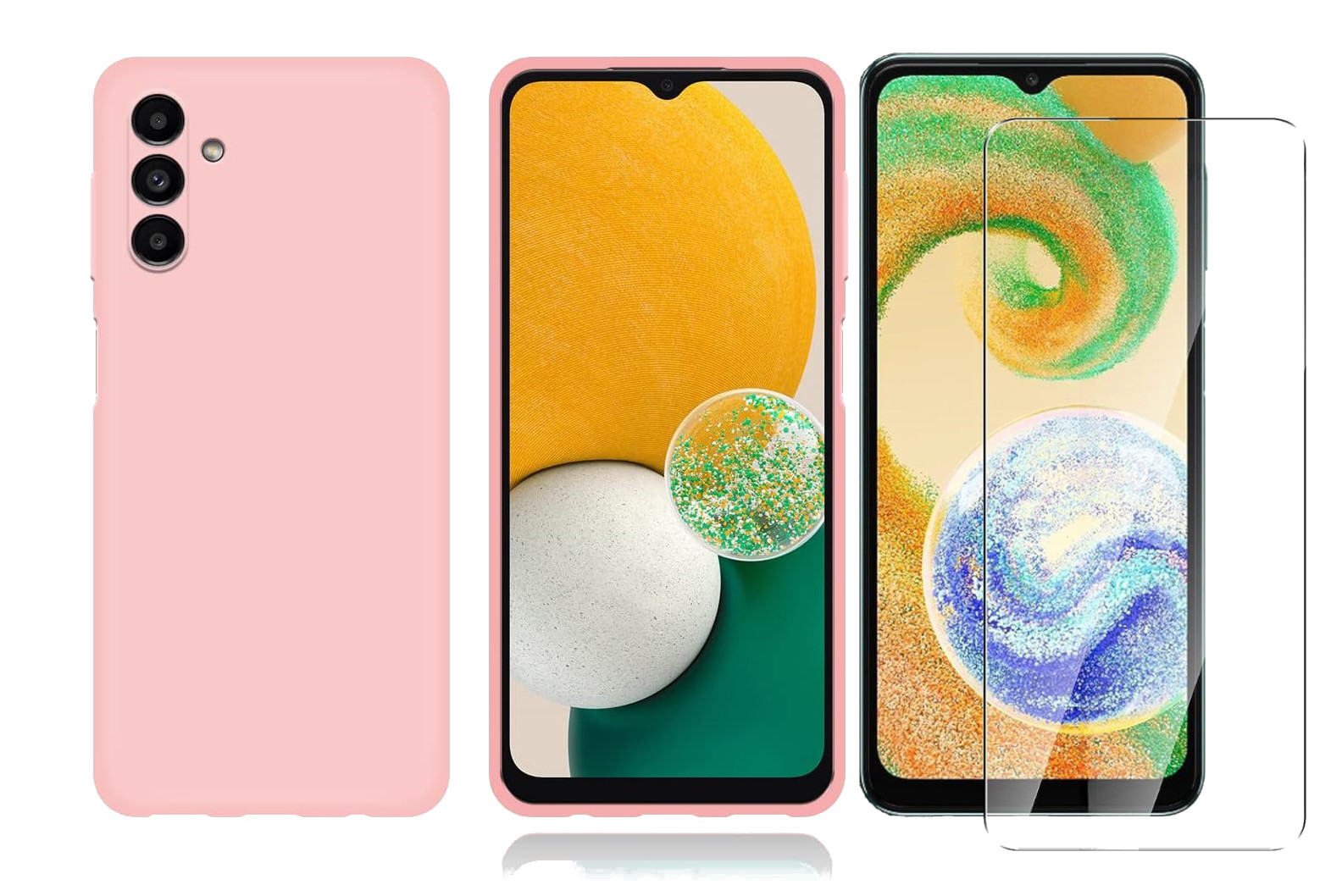 coque-silicone-rose-verre-trempe-pour-samsung-a04s-little-boutik