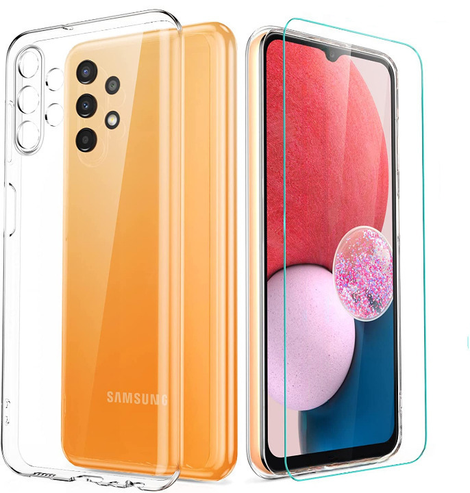 coque-silicone-a13-4g-clear-renforce-protection-ecran