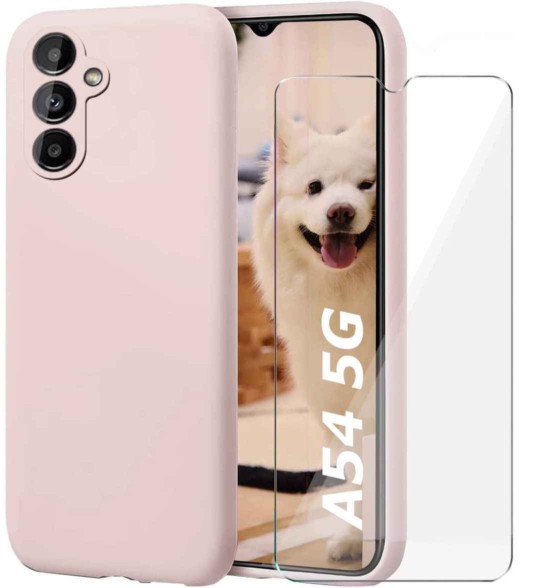 coque-silicone-rose-glass-samsung-a54-little-boutik