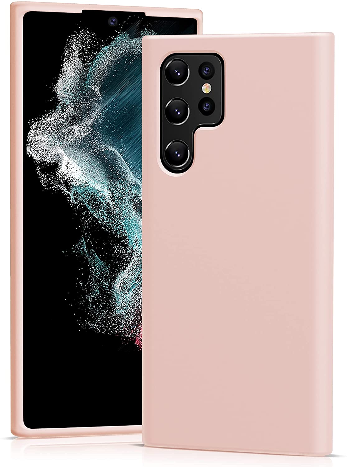 pour-samsung-s22-ultra-5g-coque-silicone-rose