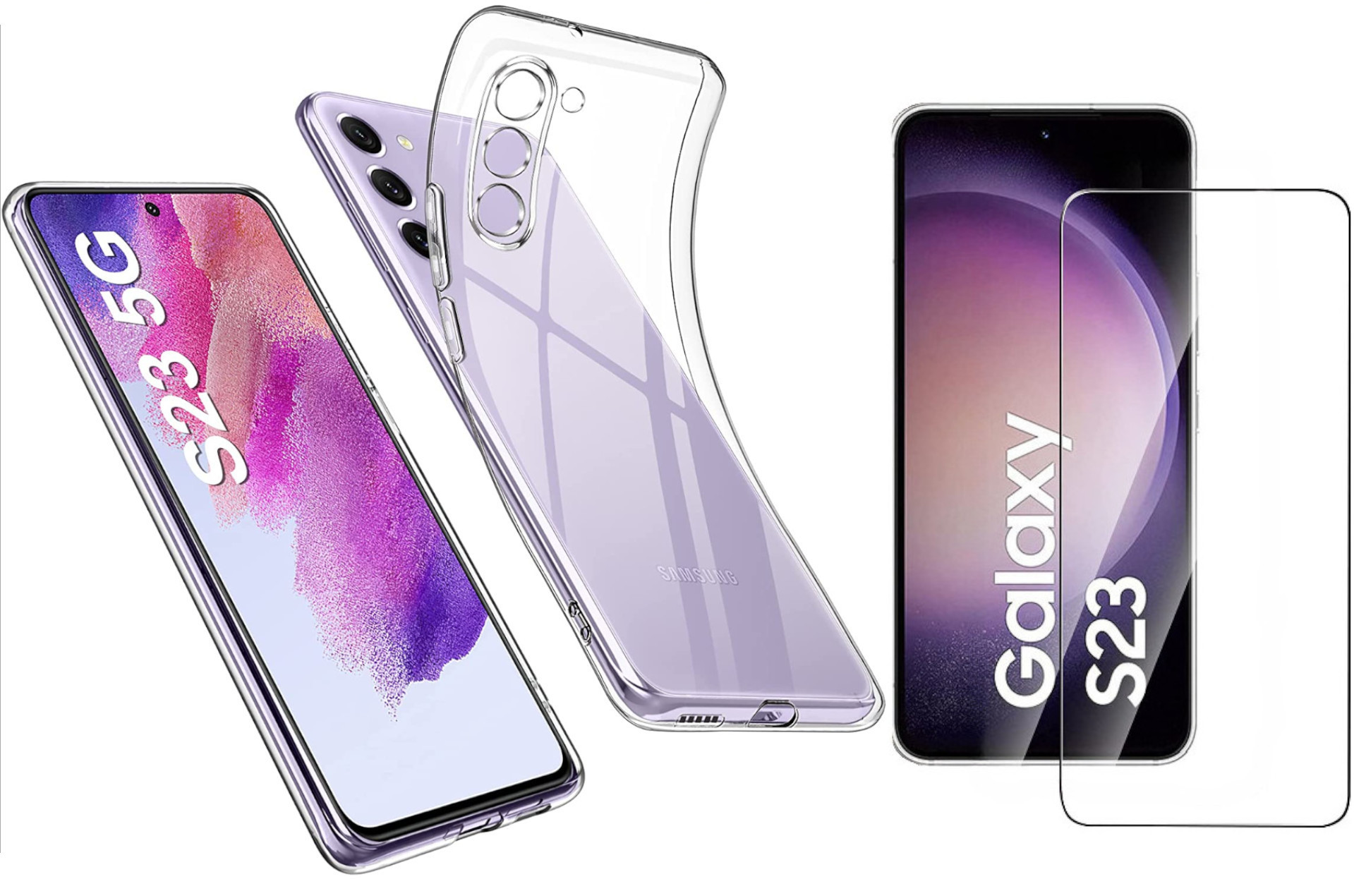 coque-pour-samsung-s23-silicone-transparente-verre-trempe